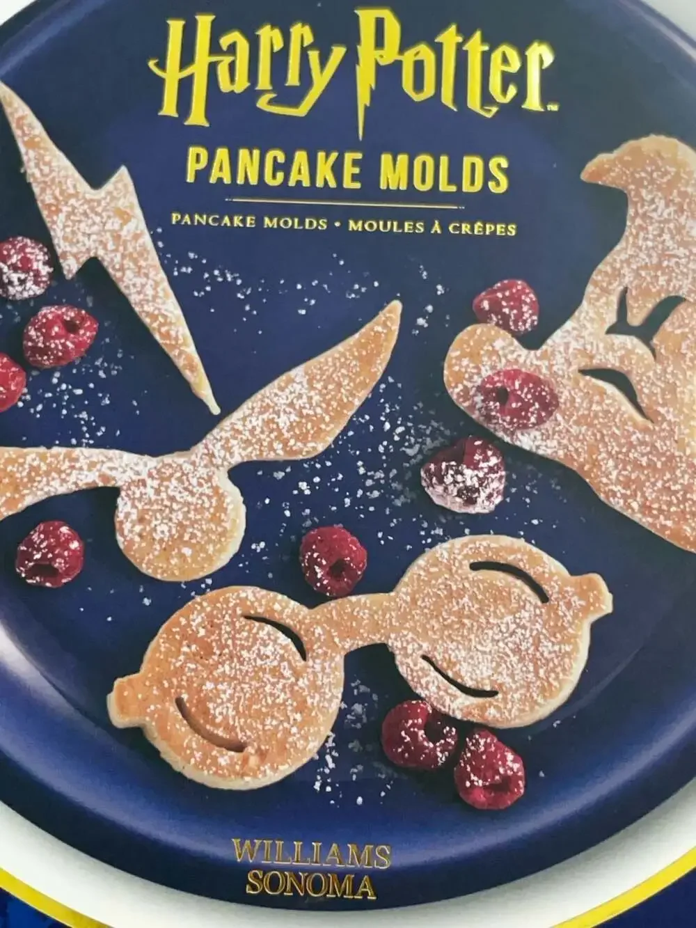 Williams Sonoma Wizarding World Harry Potter Silicone Pancake Molds, Set of 4